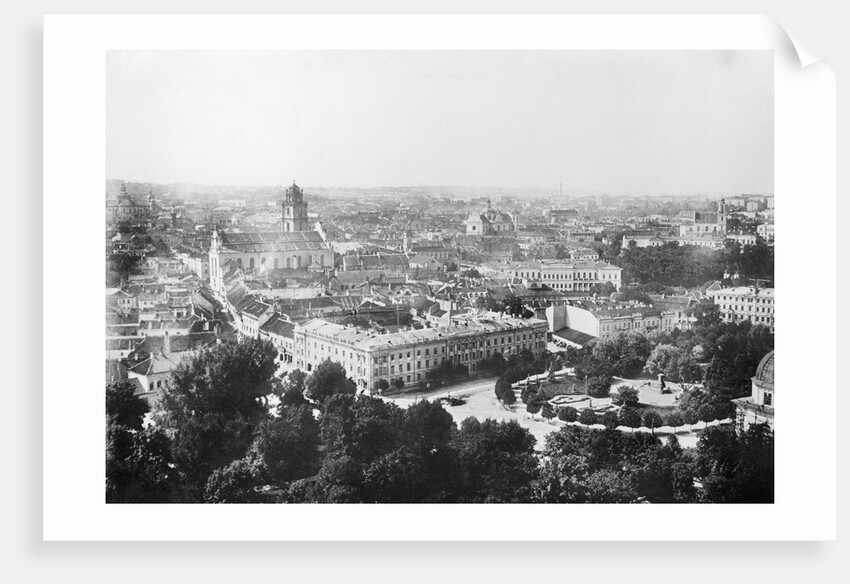 General View of Vilnius, Lithuania by Anonymous