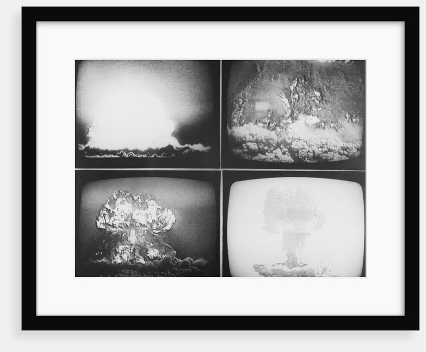 Television Pictures of Chinese Nuclear Tests by Anonymous