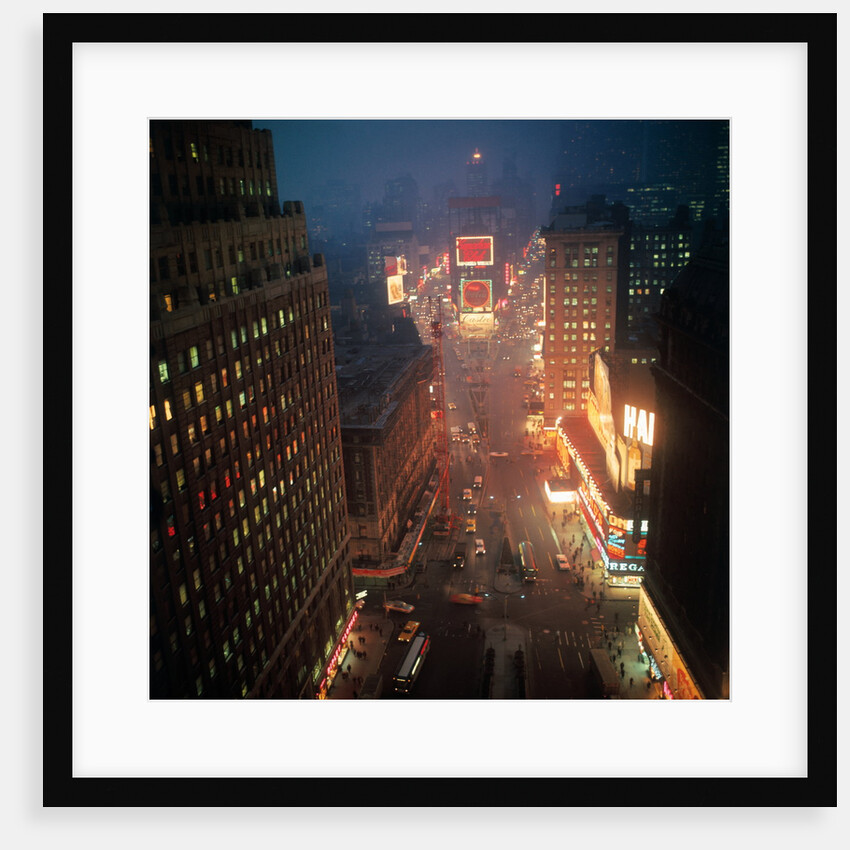 Times Square at Night by Anonymous