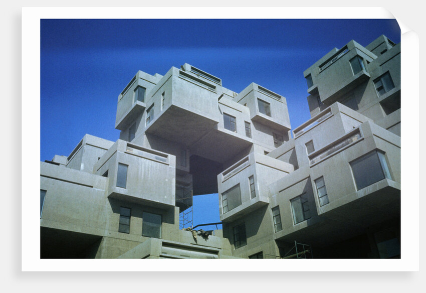 Habitat 67 Apartments Built for 1967 Exposition by Anonymous