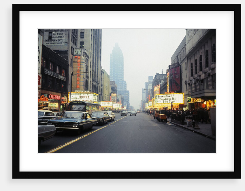 View of 42nd Street in New York City by Anonymous