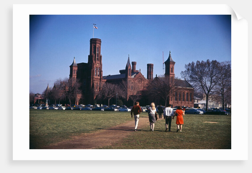 Exterior View of the Smithsonian Institution by Anonymous