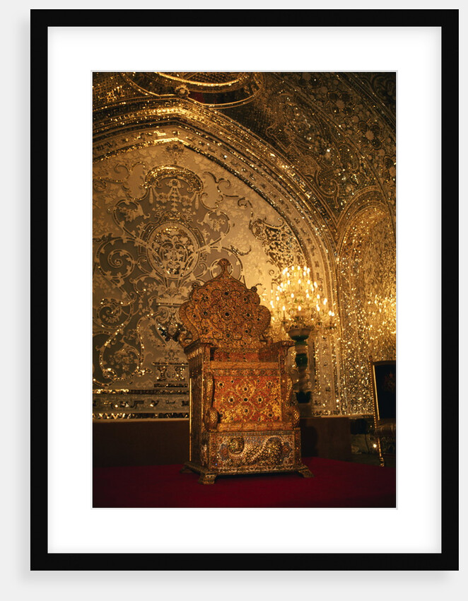 View of Peacock Throne by Anonymous