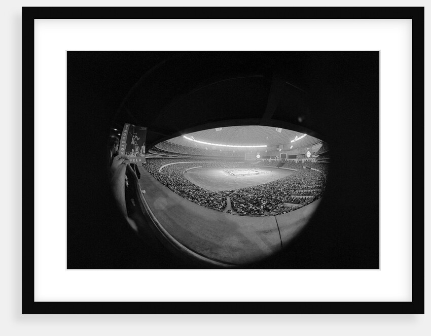 Camera Eye View of Houston Astrodome by Anonymous