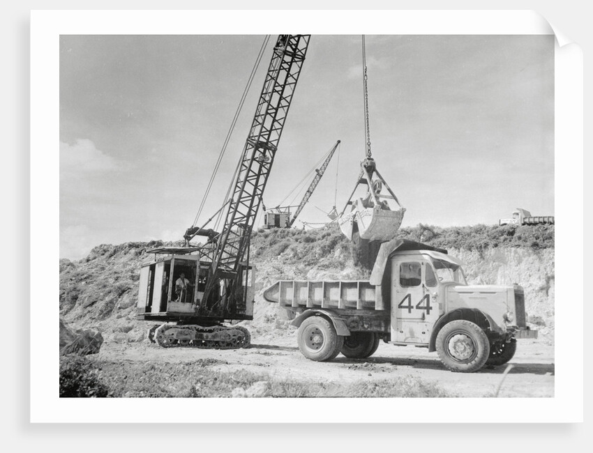 Large Truck at Phosphate Mine by Anonymous