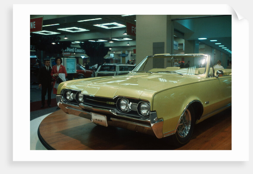 Oldsmobile Being Displayed at Auto Show by Anonymous