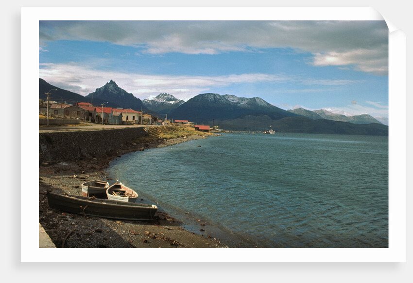 View of Ushuaia, Argentina - The Most Southerly City by Anonymous