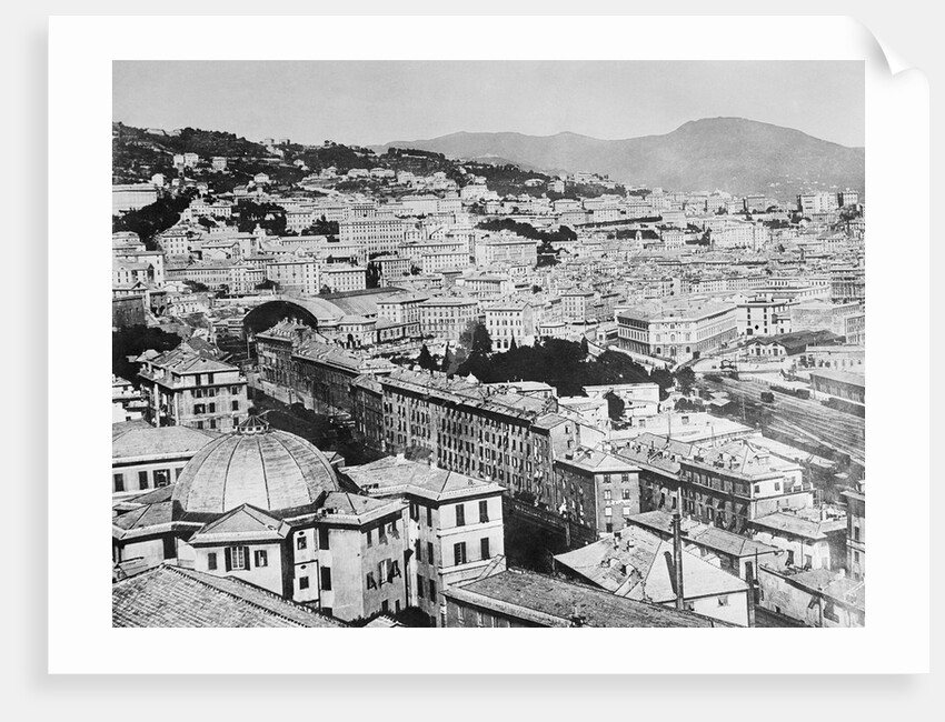 Panoramic View of Genoa by Anonymous