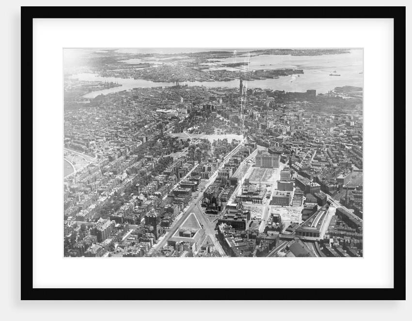 Aerial View of Boston by Anonymous