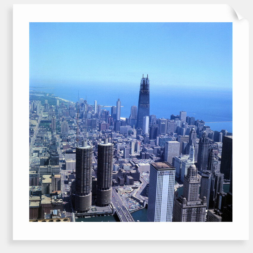 Aerial View of Chicago by Anonymous