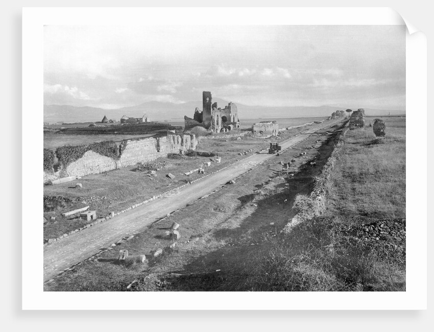 Via Appia Constructed as Military Road by Anonymous