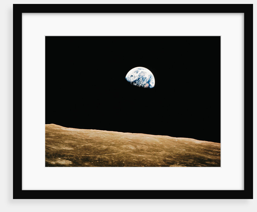 View of the Earth Rising by Anonymous