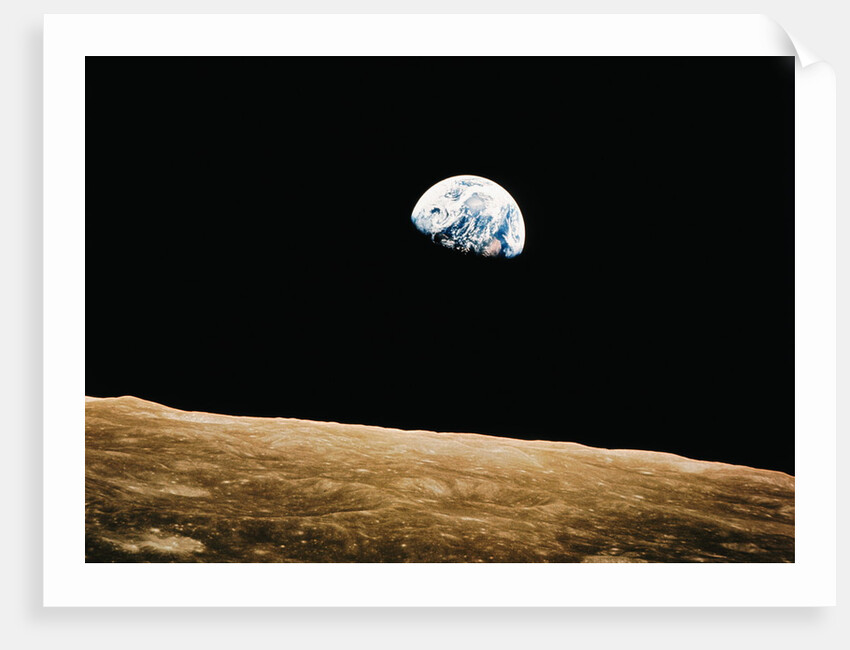View of the Earth Rising by Anonymous