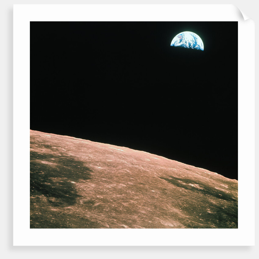 View of the Earth Rising by Anonymous