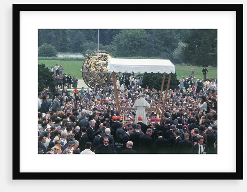 Pope Paul VI Speaking in Geneva by Anonymous