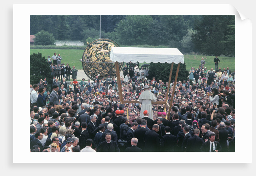 Pope Paul VI Speaking in Geneva by Anonymous
