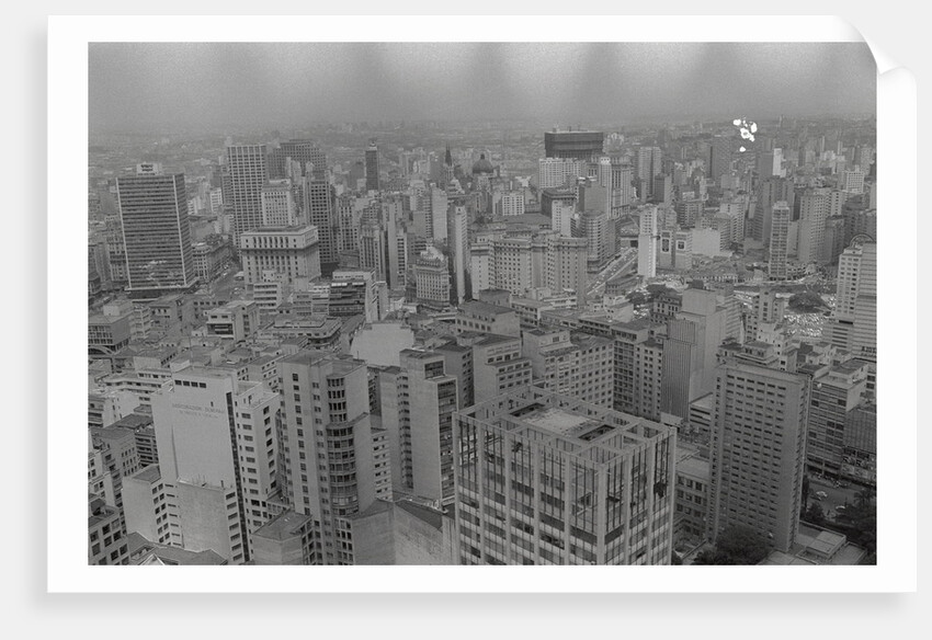 View of Sao Paulo Skyline by Anonymous