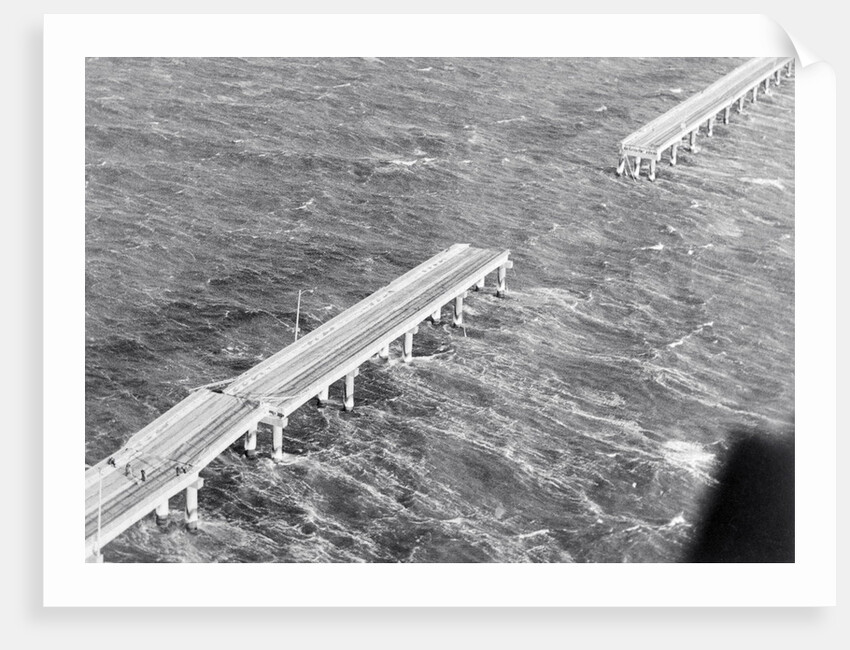 Broken Chesapeake Bay Bridge-Tunnel by Anonymous
