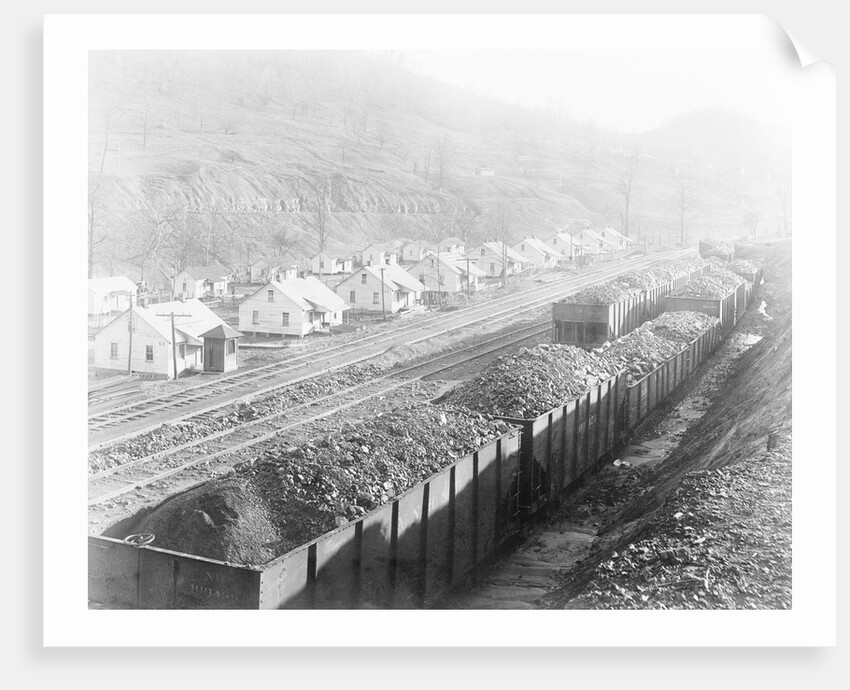 Mining Village by Anonymous