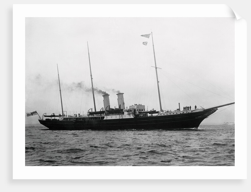 Exterior Side View of the Alexandra by Anonymous