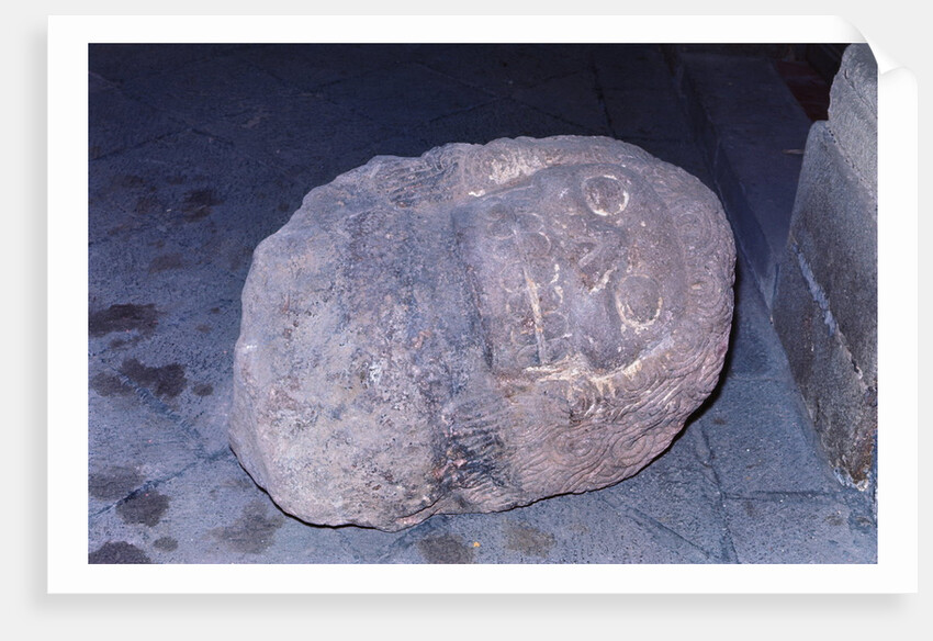 Aztec Artifact Found During Excavation by Anonymous