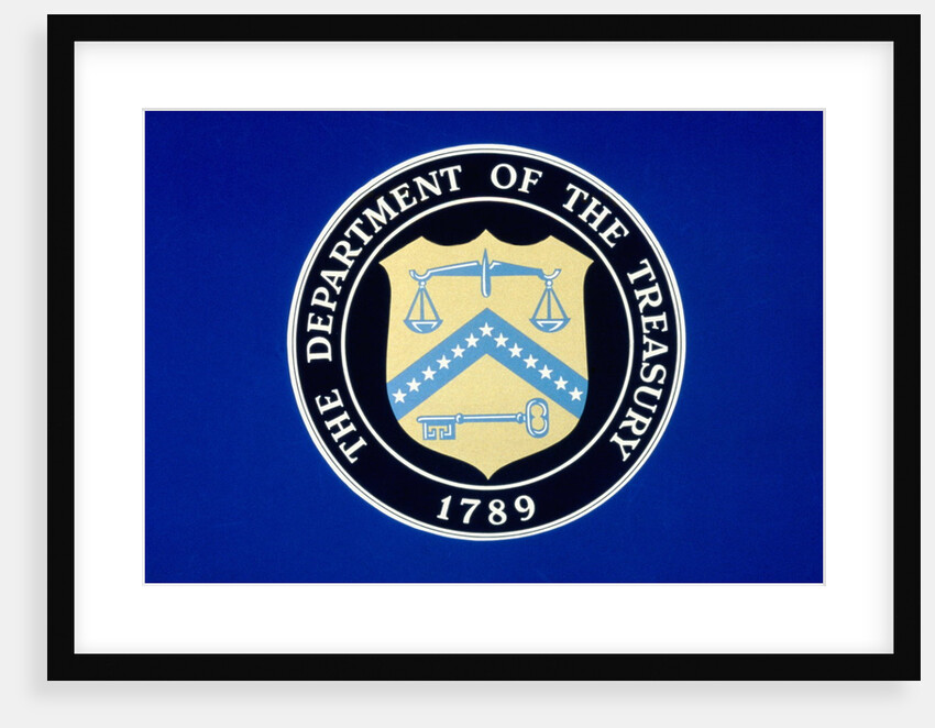 US Department of the Treasury Seal by Anonymous