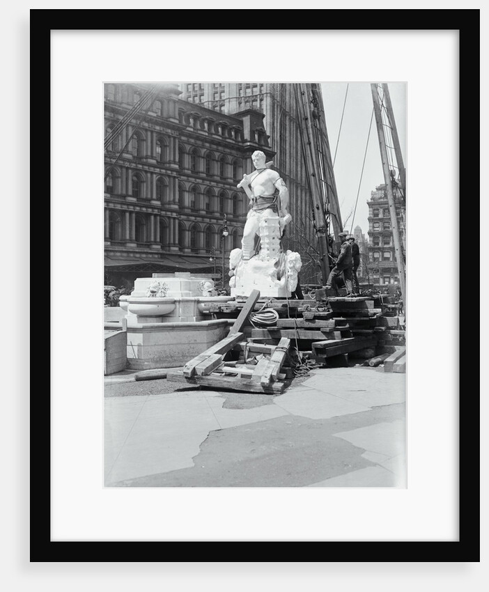Statue called Civic Virtue by Anonymous