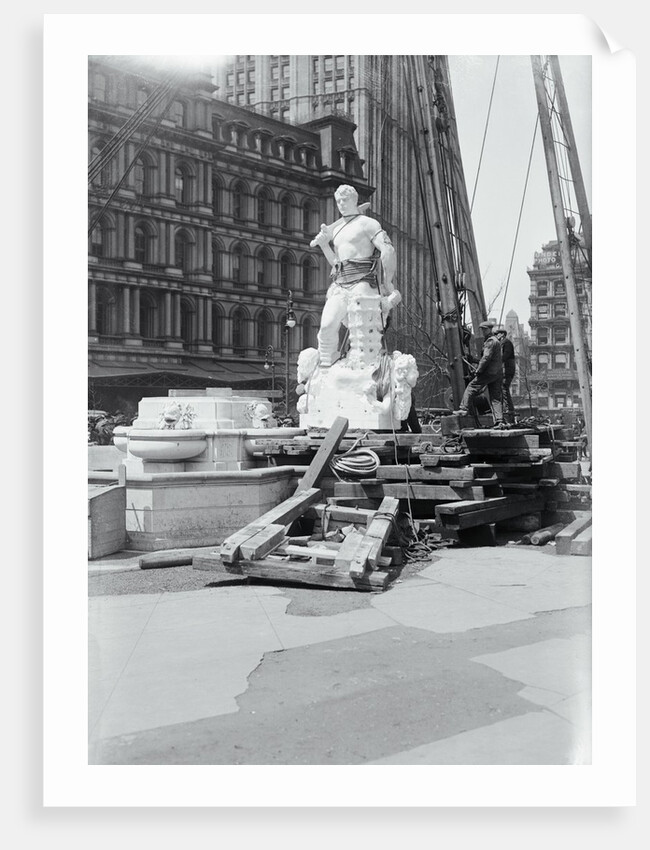 Statue called Civic Virtue by Anonymous