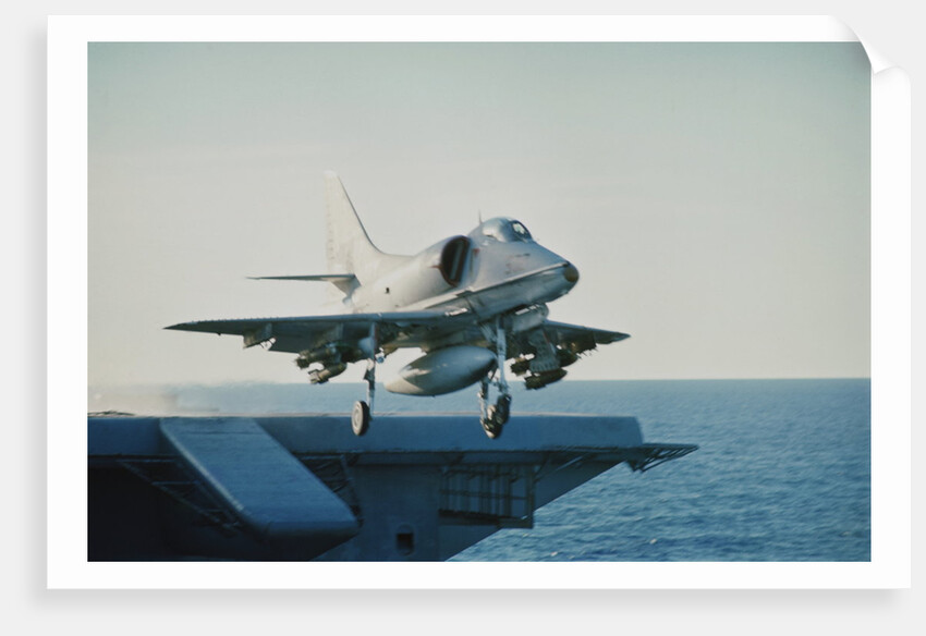 A-4 Skyhawk Taking Off by Anonymous