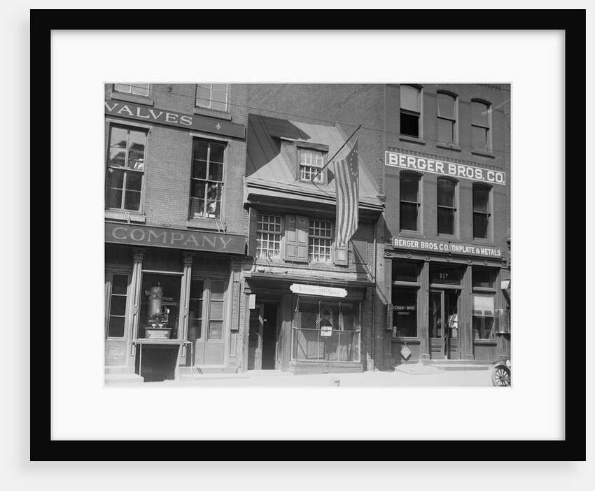 Home of Betsy Ross by Anonymous