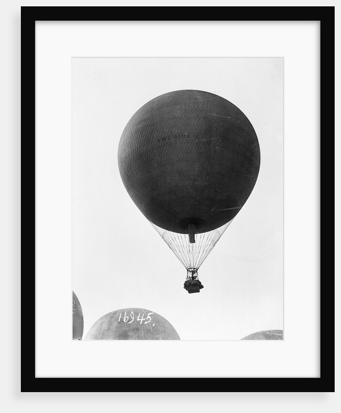 Hot Air Balloon in Flight by Anonymous