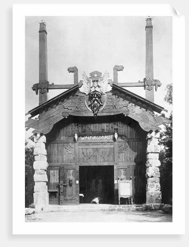 View of Pagan Shrine in Germany by Anonymous