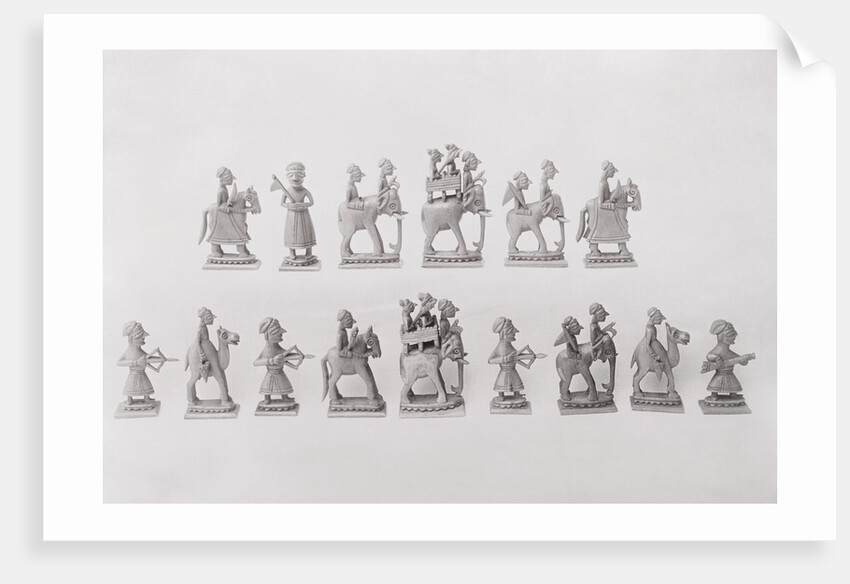 Napoleon's Chess Statuettes by Anonymous