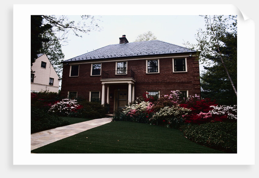 Front of J. Edgar Hoover Home by Anonymous
