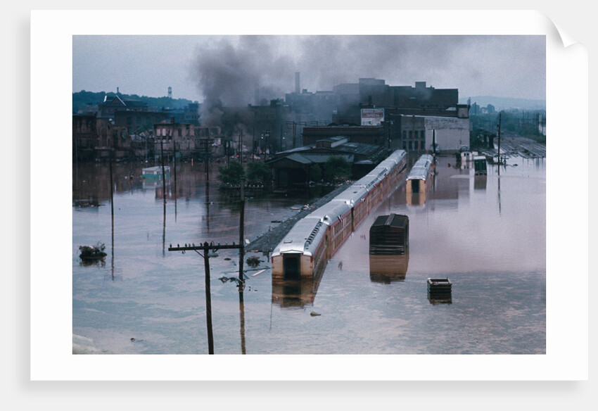 Flood in City of Wilkes-Barre by Anonymous
