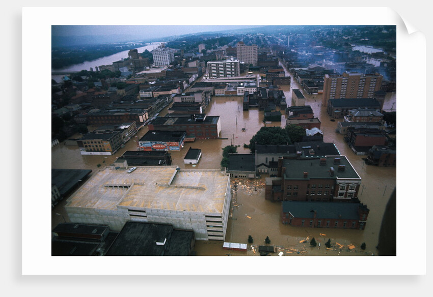 Flood in Wilkes-Barrre by Anonymous