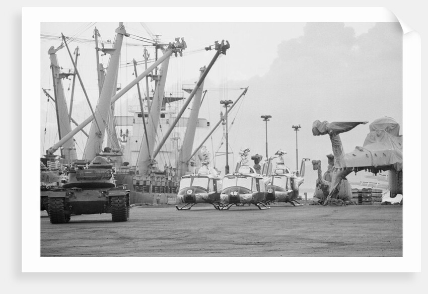 Shipping of United States Artillery to South Vietnam by Anonymous