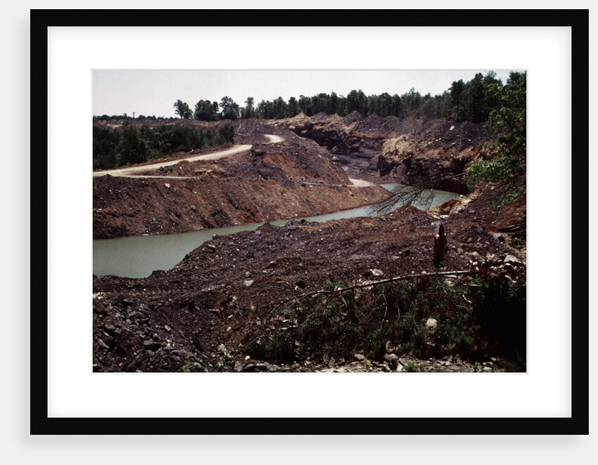 Strip Coal Mine by Anonymous