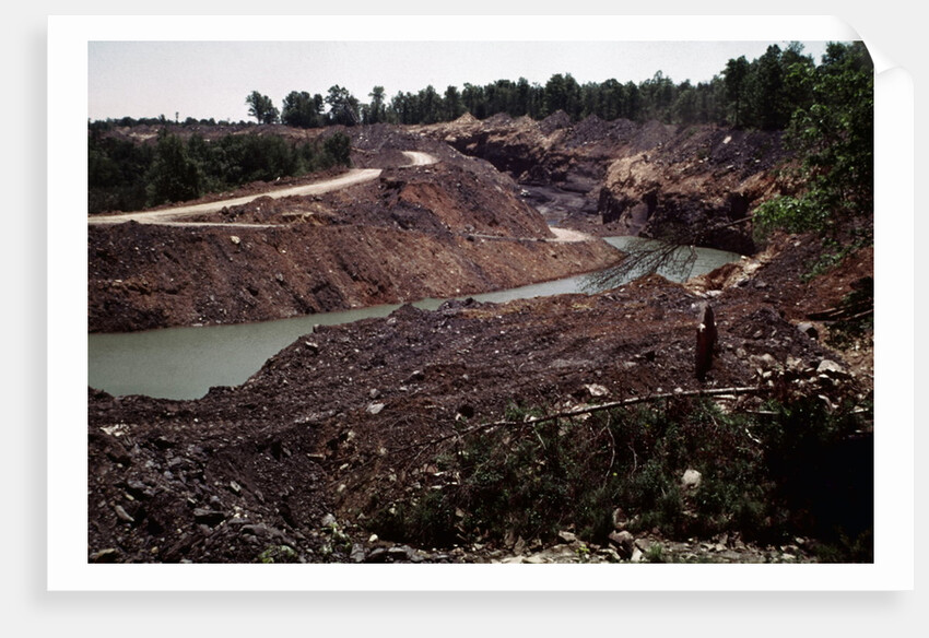Strip Coal Mine by Anonymous