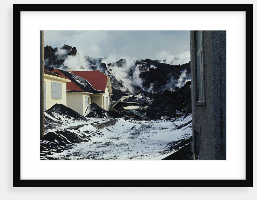 Lava Cooling by House by Anonymous