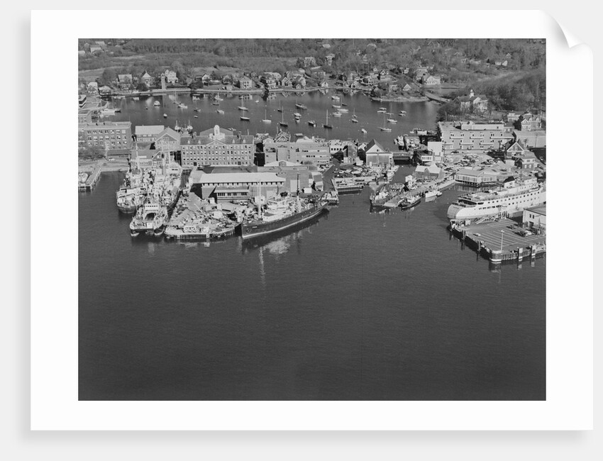 Aerial View of the Woods Hole Oceanographic Institute by Anonymous