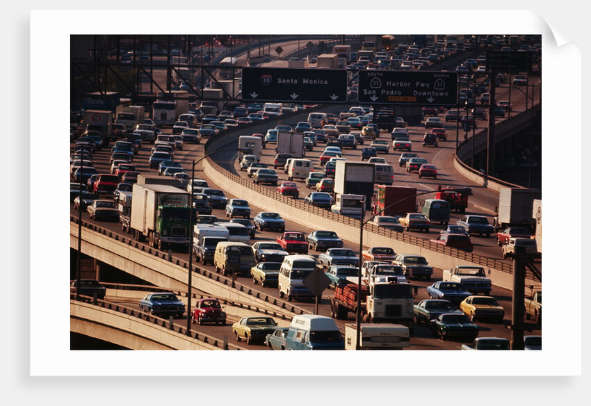 Rush Hour Traffic in Los Angeles by Anonymous