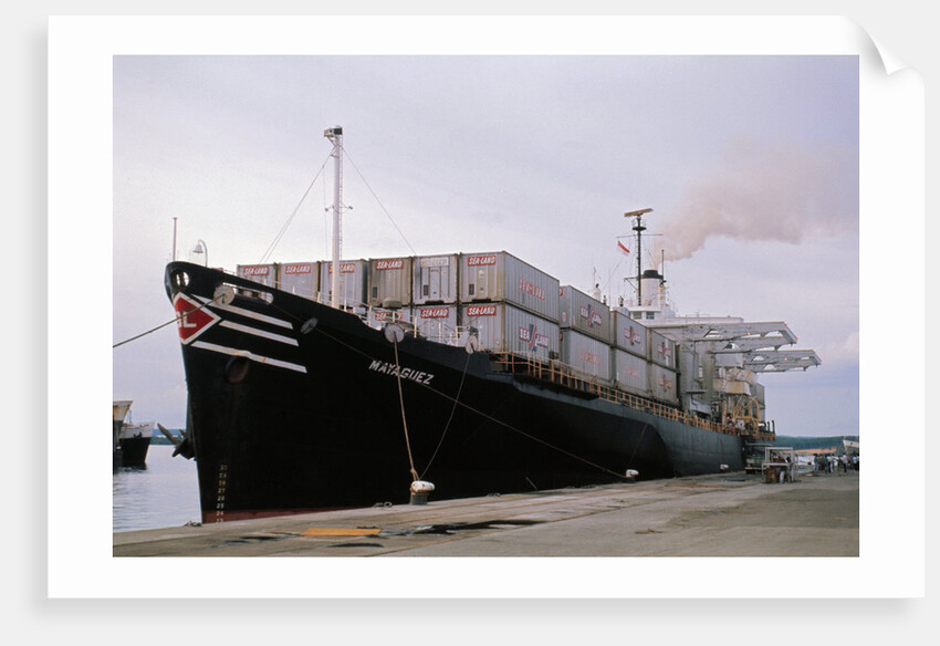 View of Mayaguez Docking at Port by Anonymous