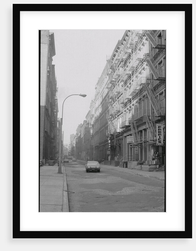 Scene on Mercer Street by Anonymous