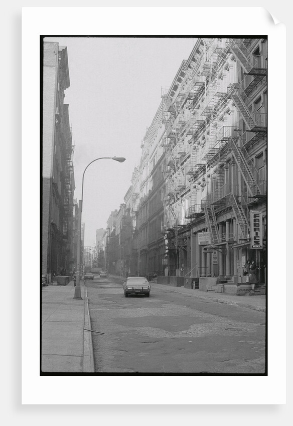 Scene on Mercer Street by Anonymous