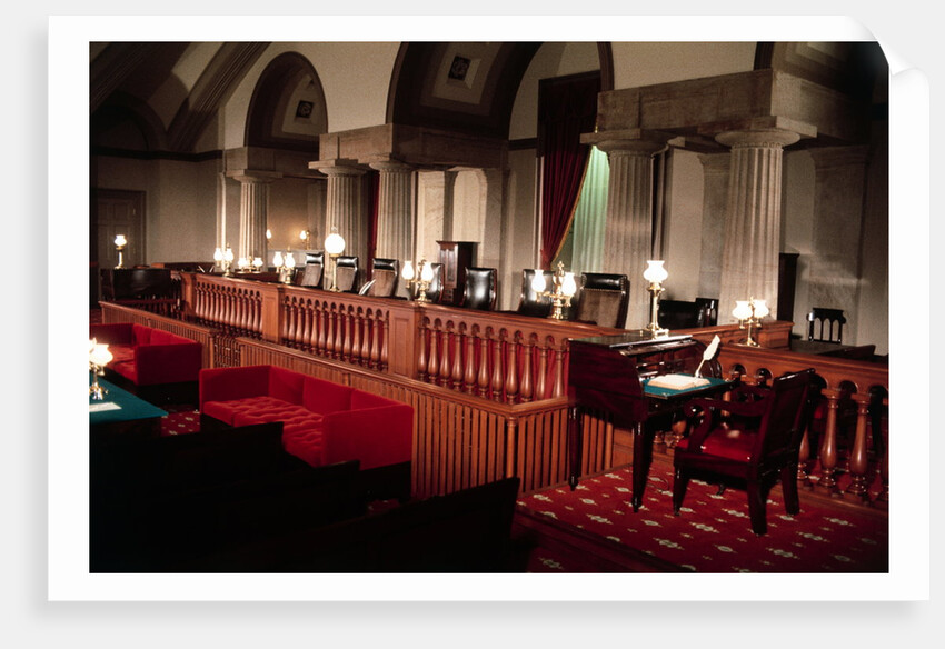 Supreme Court Without Occupants by Anonymous