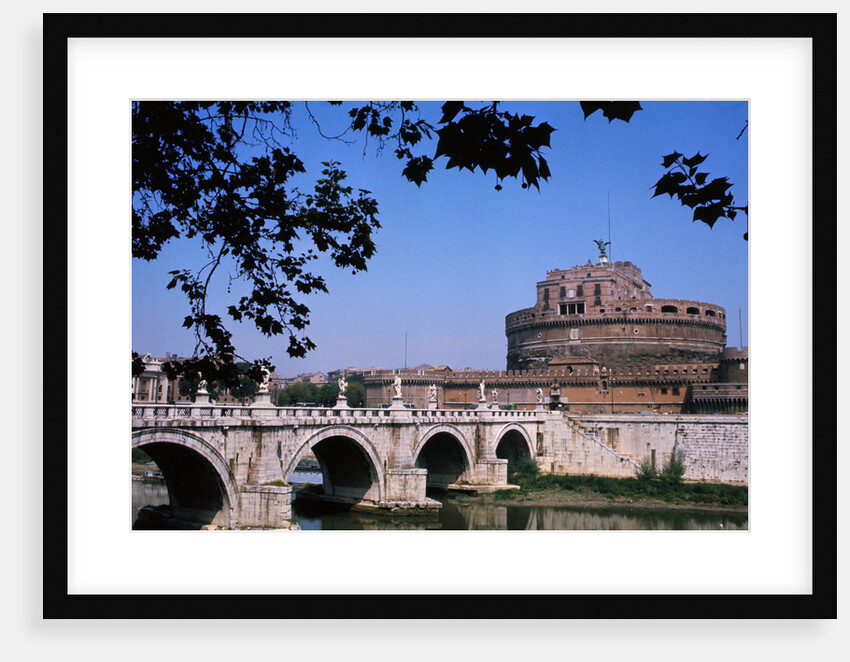 Bridge of Angels and Castel Sant' Angelo by Anonymous