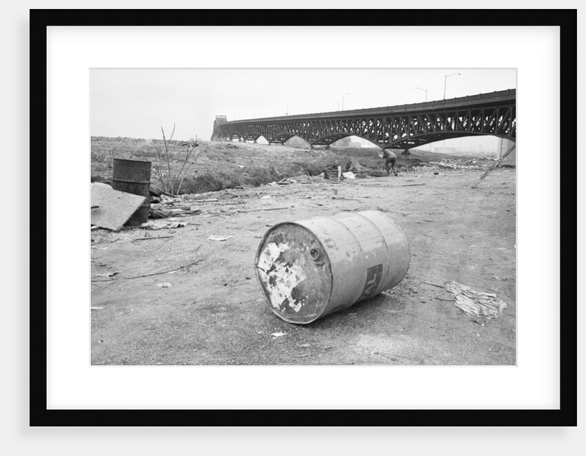 Metal Drum at Landfill in Jimmy Hoffa Case by Anonymous