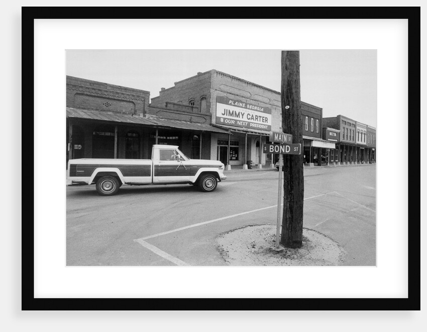 Street in Jimmy Carter's Hometown of Plains by Anonymous