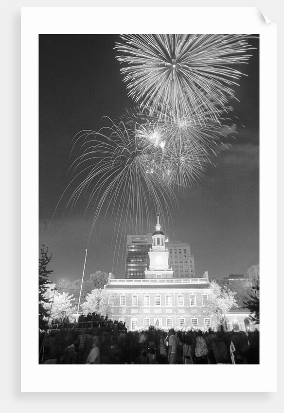 Fireworks on the Fourth of July by Anonymous